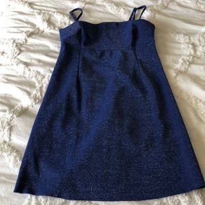 SPARKLY BLUE DRESS